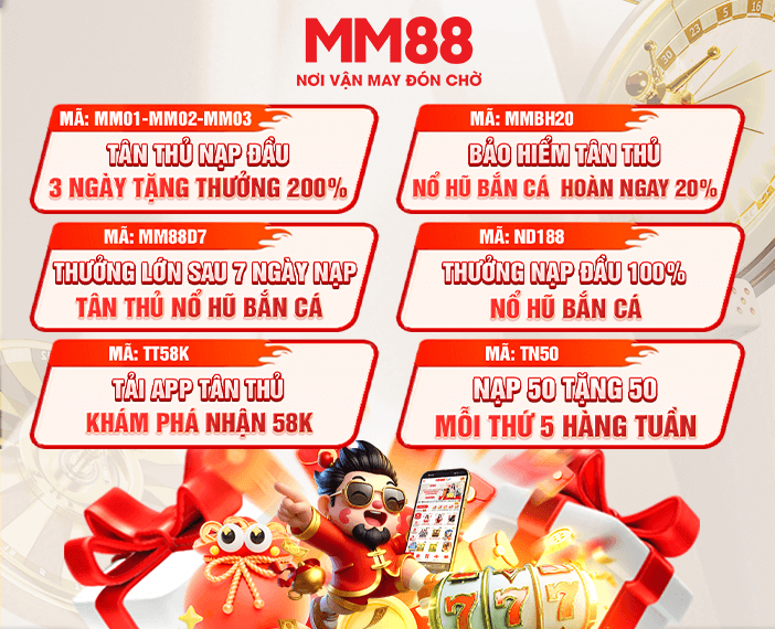 Banner khuyến mãi tân thủ MM88